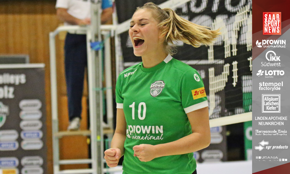 Starke Vorstellung! proWIN Volleys TV Holz geben nur einen Satz ab und besiegen VC Offenburg
